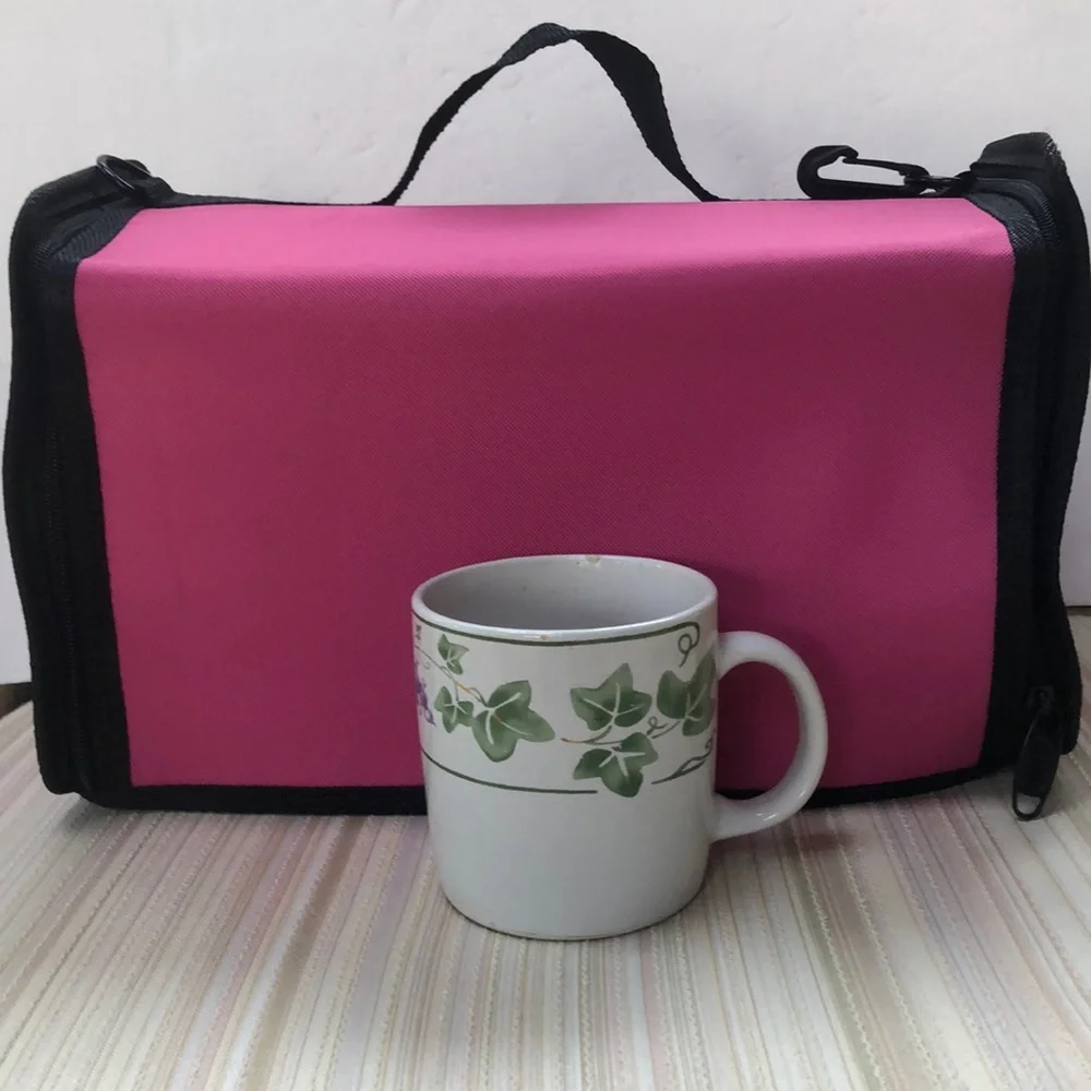 Hot Pink‎ and Black Small Dog/Cat/Pet Carrier
